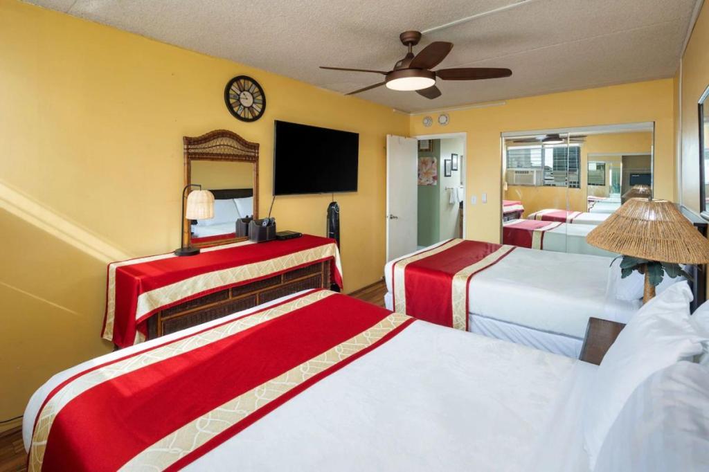 Heart Of Waikiki,1Bdrm,Free Parking, Wifi,No Resort Fees,Youtube,Netflix ! ホノルル エクステリア 写真